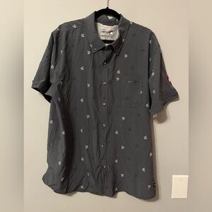 Canada Weathergear Men's Dark Gray Short Sleeve Shirt XXL